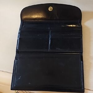 Coach Black Leather Wallet